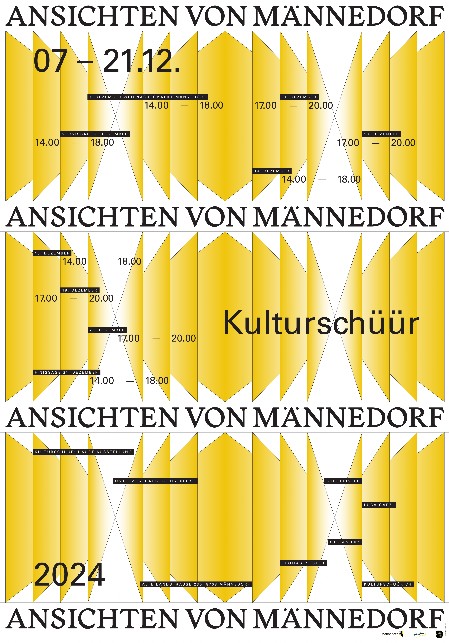 Ansichten von Männedorf Ausstellung Kulturschüür Dezember 2024